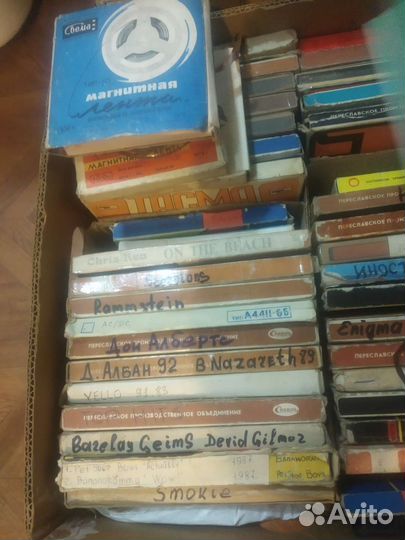 Бобины, катушки с магнитной лентой