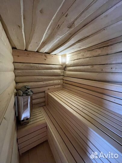 Баня-сауна готовая