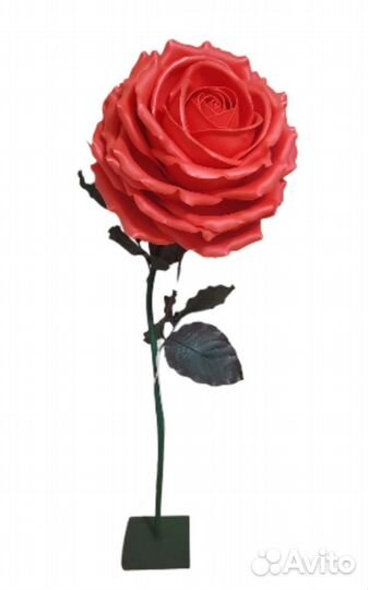 Торшер роза из изолона. Ночник 2в1. Новый