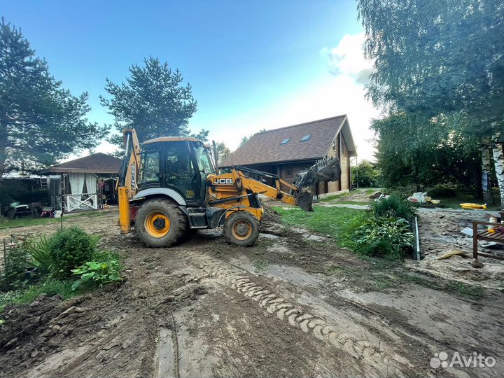 Установка дренажа на дачном участке под ключ