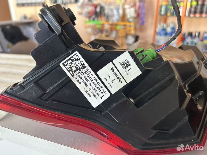 Комплект задних фонарей на audi Q3