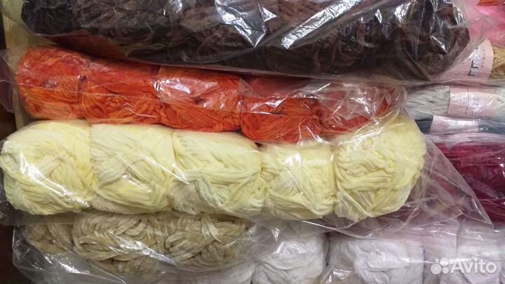 Пряжа плюшевая Велюр