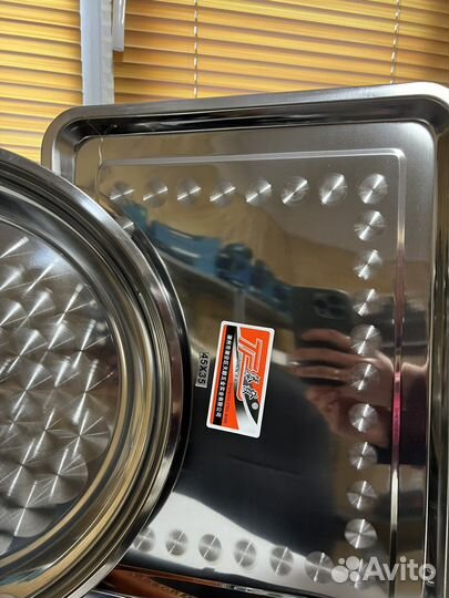 Поднос из нержавейки