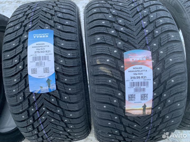 Nokian Tyres Hakkapeliitta 10p SUV 275/40 R21 107T