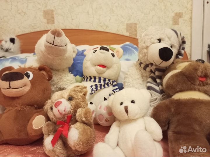 Мягкие игрушки Медведи