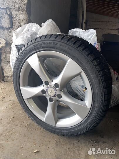 Диски r17 на Mercedes оригинал