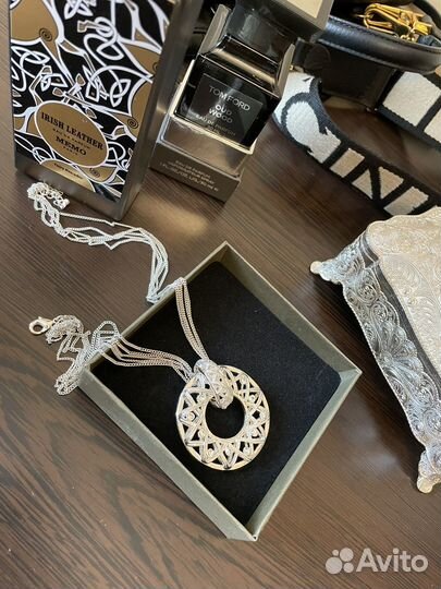 Колье, кулон и цепочка