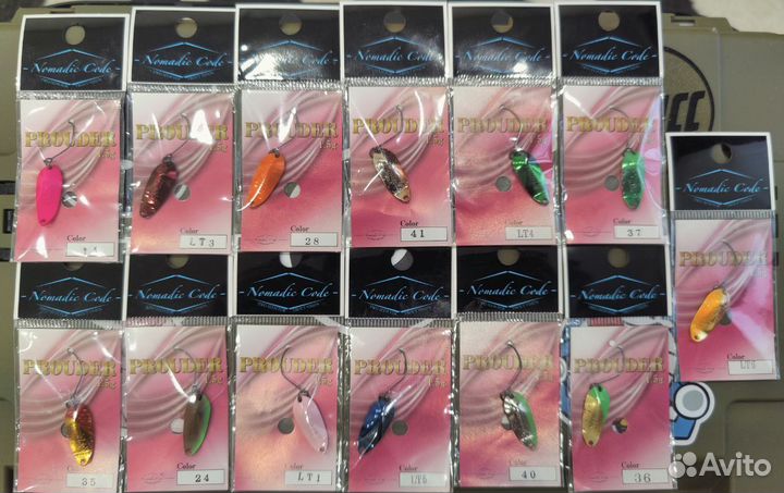 Блесны Nomadic Code Prouder 1.5 гр