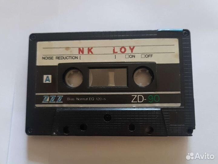 Аудиокассета ZZZ ZD-90 бу