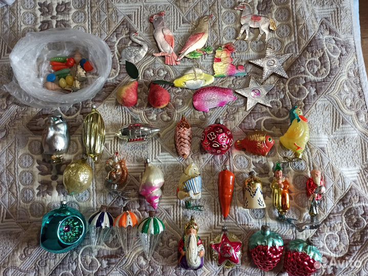 Ёлочные игрушки СССР