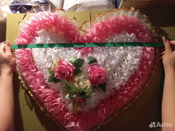 Настенный декор на свадьбу