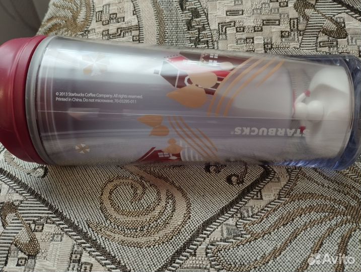 Тамблер Starbucks пластиковый новый