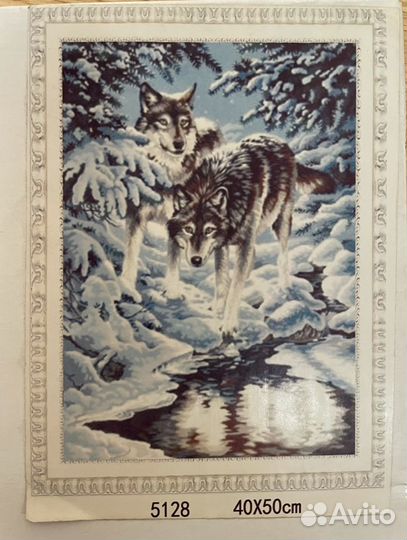 Алмазная вышивка. Картина из страз по номерам