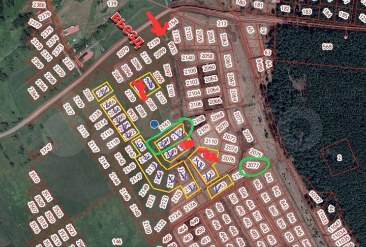Участок 12,7 сот. (СНТ, ДНП)