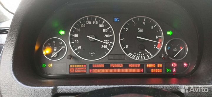 Приборная панель BMW e39 е53