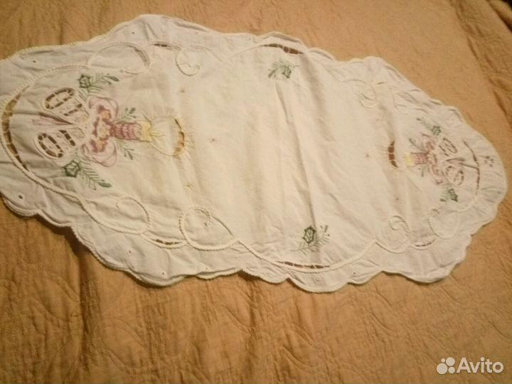 Салфетки ришелье, авоськи СССР