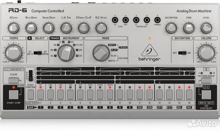 Аналоговая драм-машина Behringer RD-6-SR