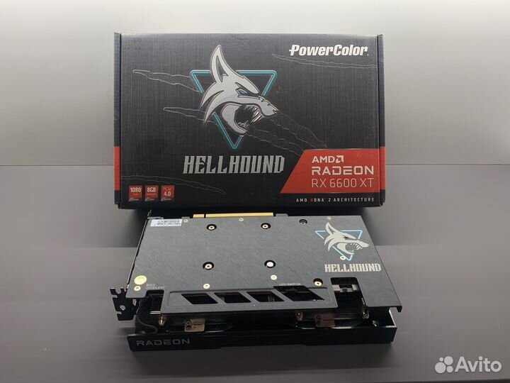 Видеокарта PowerColor RX 6600 XT Hellhound OC