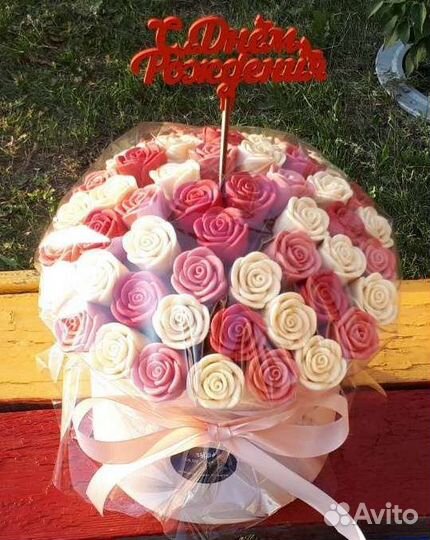 Шоколадные розы