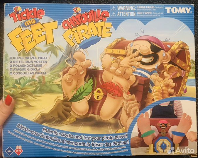 Игра Рассмеши пирата Tomy новая