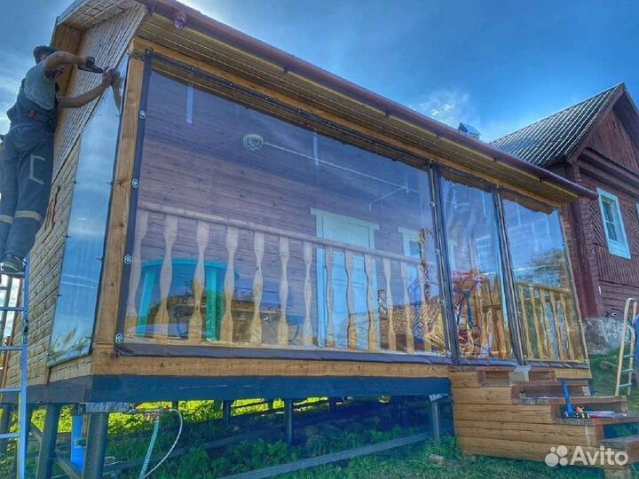 Мягкие и гибкие окна на веранду