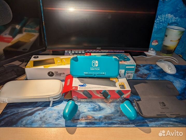 Прошитая Nintendo Switch lite