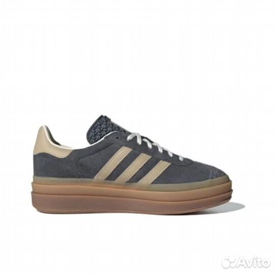 Adidas Gazelle Bold Grey Magic Beige Gum