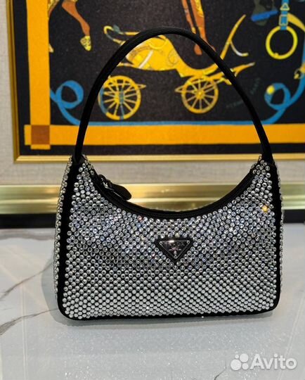 Сумка Prada crystal