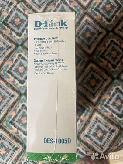 Коммутатор D-Link DES-1005D