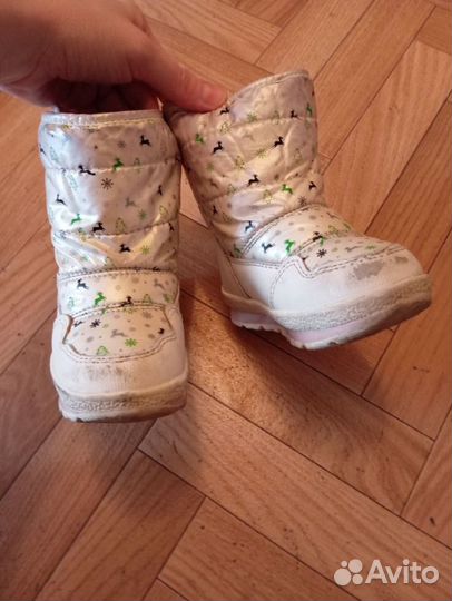 Сапоги ботинки для девочки