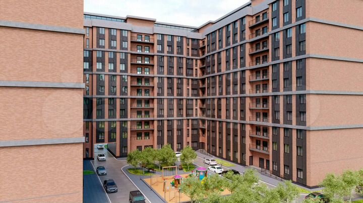 1-к. квартира, 49,7 м², 6/12 эт.