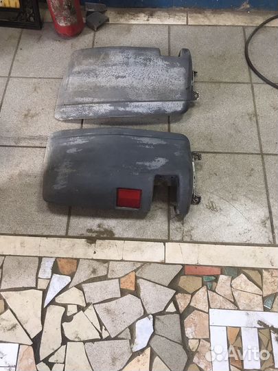 Клыки заднего бампера пежо боксёр