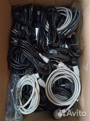 Кабеля питания для компьютера/монитора/мфу силовые