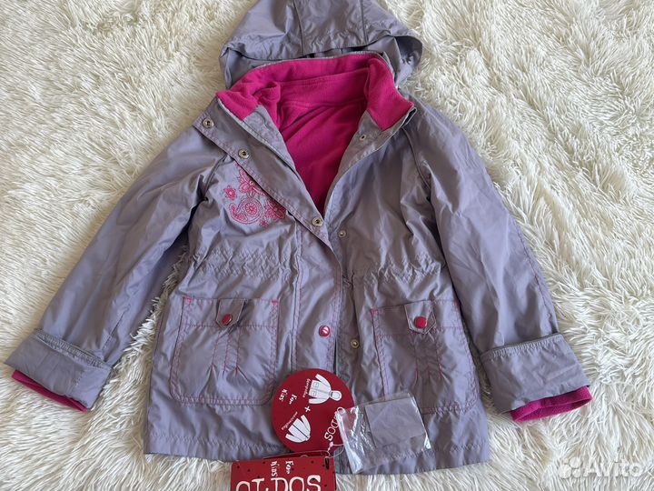 Ветровка новая для девочки122/128 oldos