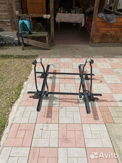 Багажник на крышу + два велобагажника