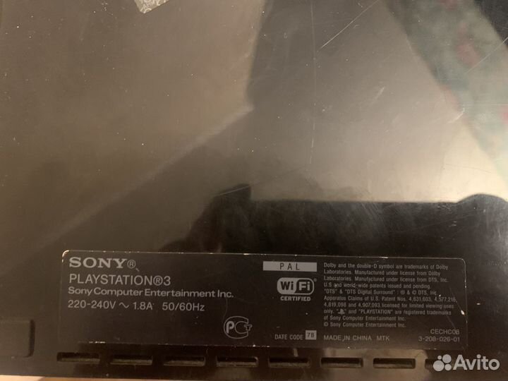 Sony PS3 на запчасти