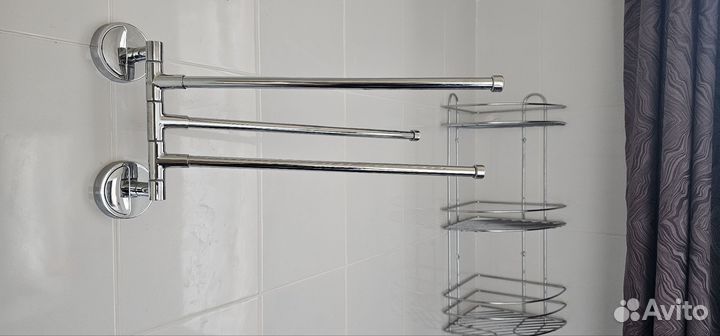 Тумба для ванной с зеркалом, раковиной и полками