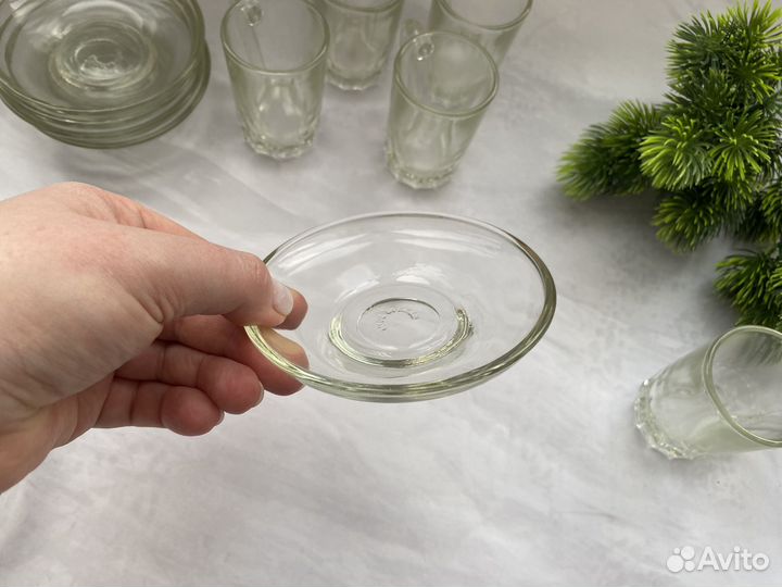 Кофейные чашки СССР набор 6 персон