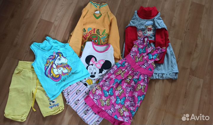 Одежда для девочки 4-5 лет