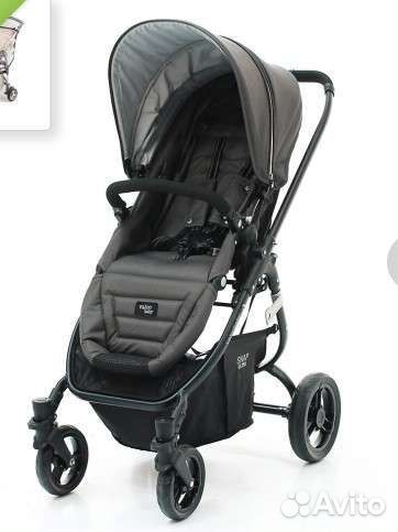 Коляска прогулочная графитовый цвет