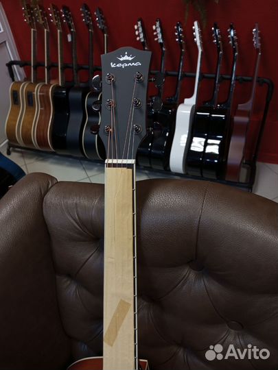 Гитара Kepma A1C новая матовая натурального цвета