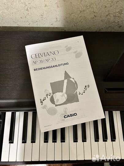 Цифровое пианино casio celviano ap-31/ap-33