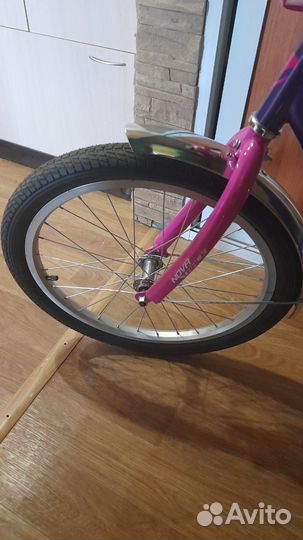 Велосипед novatrack 20” vector фиолетовый