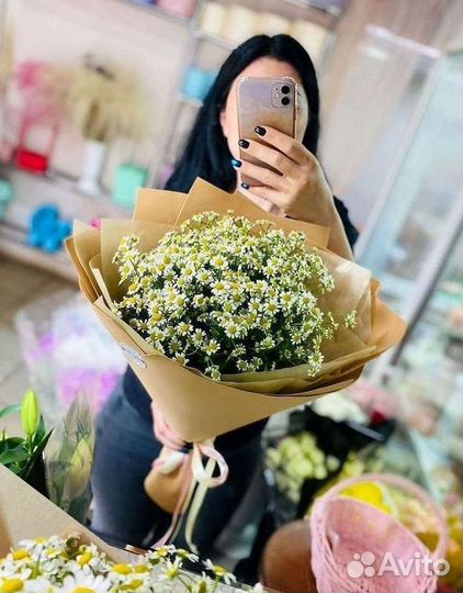 Букеты ромашек