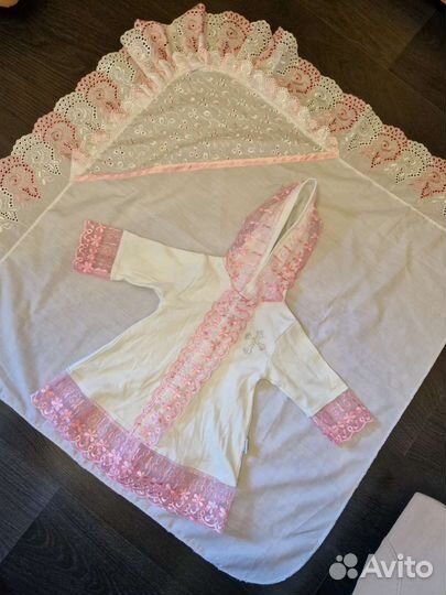 Крестильный набор для девочки 62р