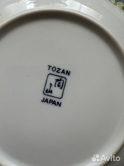 Две тарелки Tozan Janan фарфор