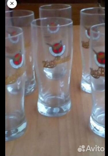 Кружки пивные. Бокалы пивные, и для сока