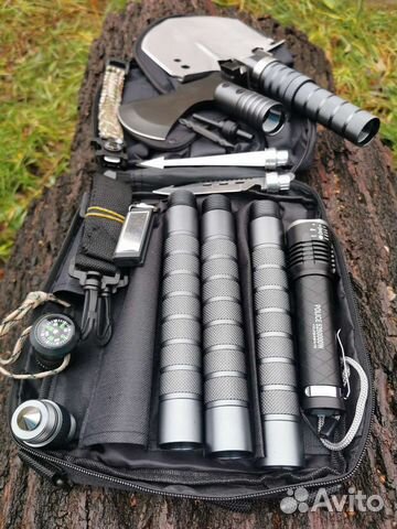 Многофункциональный набор саперная лопата,топорик