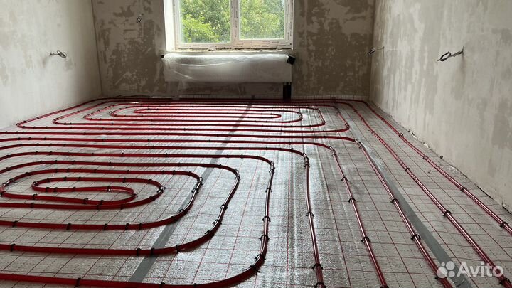 Водяной теплый пол под ключ. Гарантия