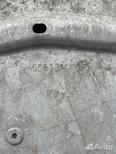 Защита двигателя металлическая bmw x5 f15